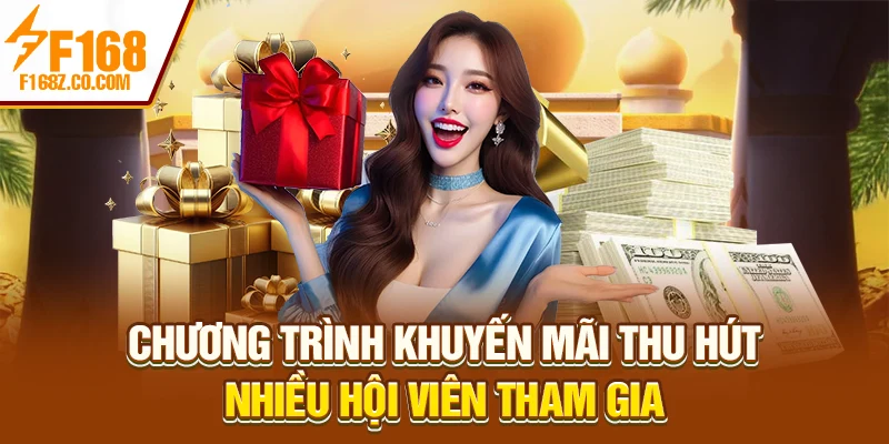 Chương trình khuyến mãi thu hút nhiều hội viên tham gia